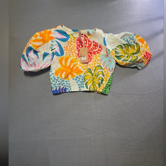 Maude Vivante SET NWT Large Floral SET PTP 21 Length 17 - Skirt 34 Inch Waist - Picture 4 of 7